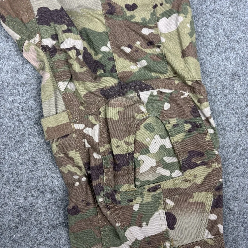 US Army FR Combat Pants Medium Long Camo Cargo Tactical Multicam Ripstop Padded